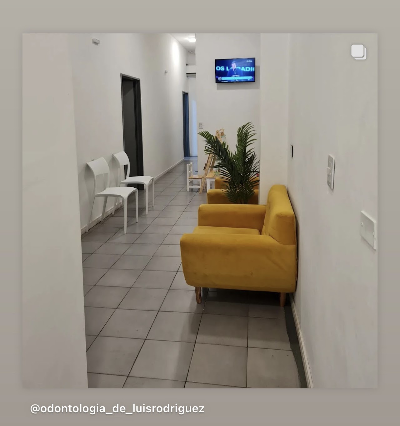 Sala de espera del consultorio